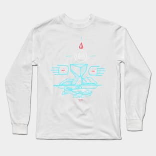 Eucharist Sacrament illustration Long Sleeve T-Shirt